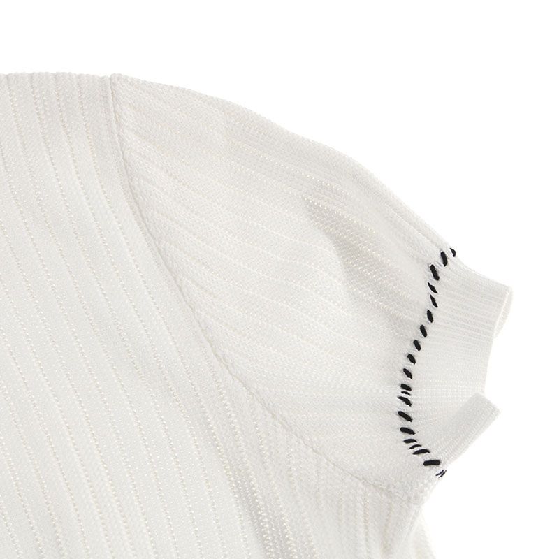 Chanel Knit Coco Button Short Sleeve Cardigan