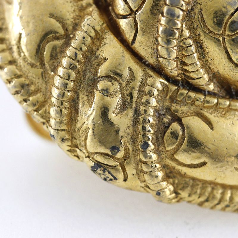 Chanel Gold Plated Ladies 30.2g Earrings