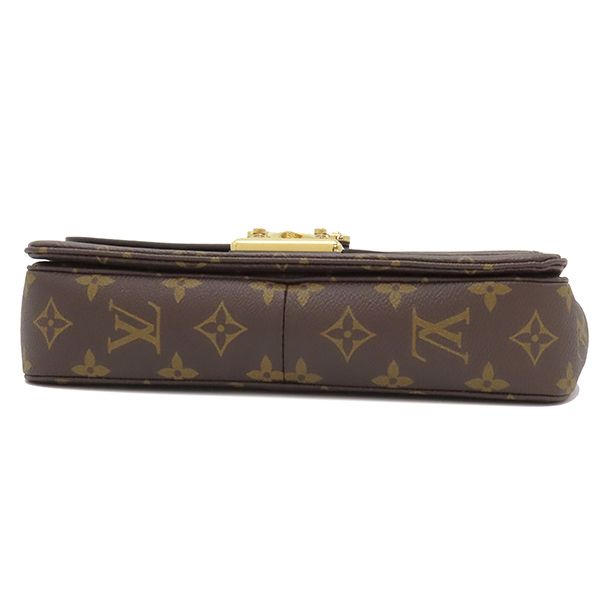 Louis Vuitton Shoulder Bag Malso Monogram Canvas Monogram Gold Hardware Brown