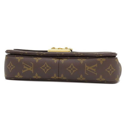 Louis Vuitton Shoulder Bag Malso Monogram Canvas Monogram Gold Hardware Brown
