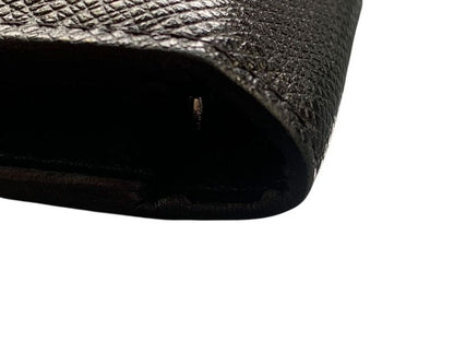 2577 Louis Vuitton Portefeuille Brazza Long Wallet M32572 Taiga Ardoise Black