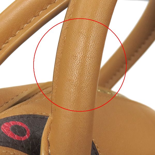 Loewe 2way Bag Octopus Amazona 23 Leather Warm Desert Gold Hardware Brown