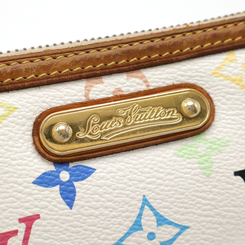 Louis Vuitton Monogram Multicolor Pochette Mira MM Chain Accessoire Pouch