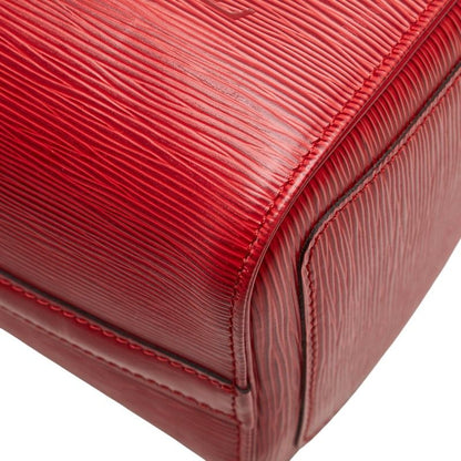 Louis Vuitton Epi Speedy 25 Handbag Mini Boston Bag M59237 Castilian Red
