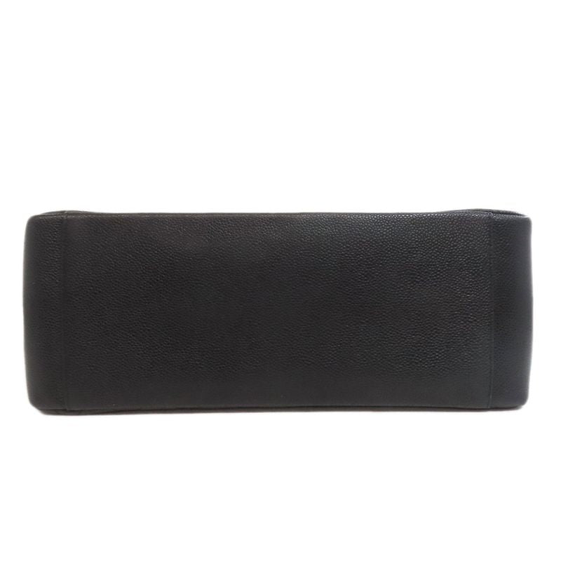 Chanel GTS Chain Tote Coco Mark Gold Hardware Tote Bag Grained Calfskin Women