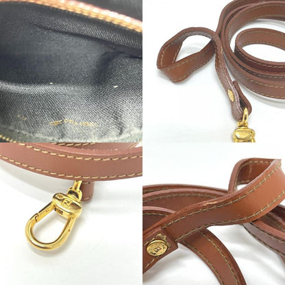 Fendi Handbag Pecan PVC Brown