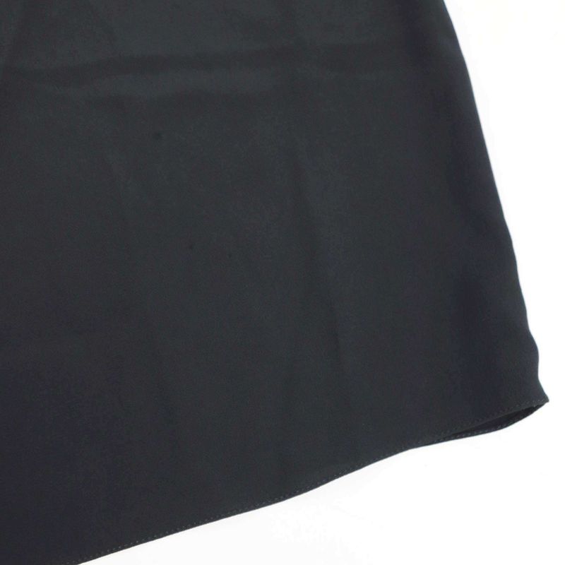 Celine High Neck Silk Pullover Shirt Blouse 2b112008d Black 34