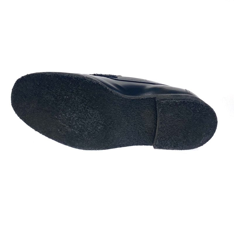 Hermes Moccasin Valmy Loafer Shoes 192455zh Black 42