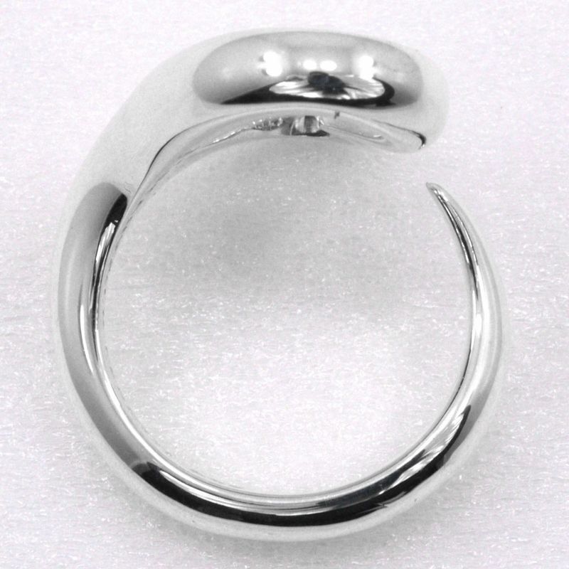 Tiffany & Co Open Heart Elsa Peretti Silver 925 Size 9 Ladies 5.6g Ring
