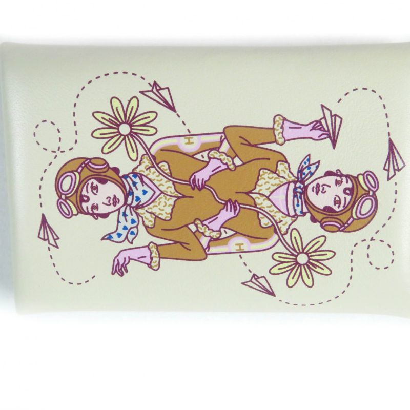 Hermes Calvi Aviatrice Nata Vorsluft Card Case Coin Case Stamped U With Box