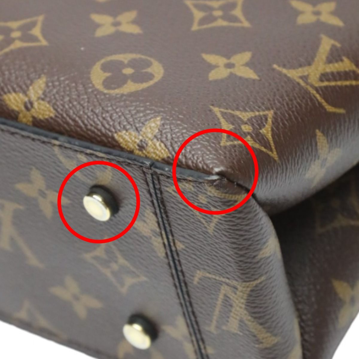 Louis Vuitton Monogram 2-Way Bag One Handle Flap Shoulder