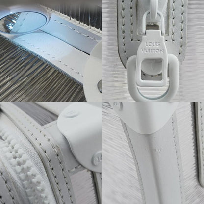 Louis Vuitton Soft Trunk Transparent X White Epi Plat Jouge M55602 Du3199