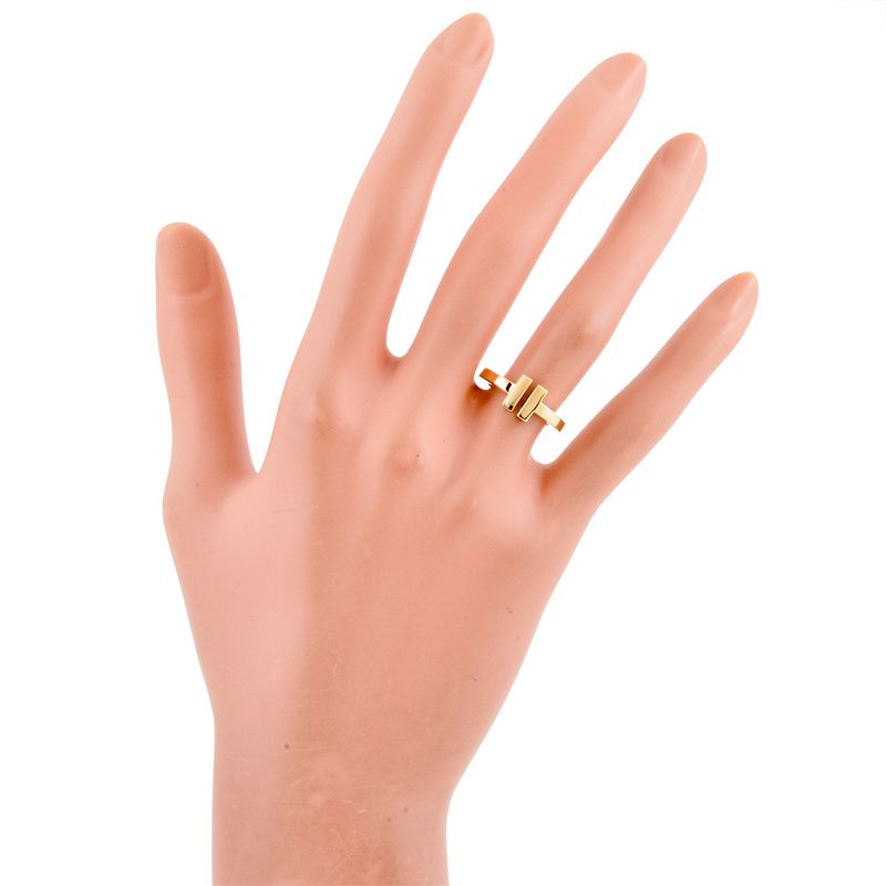 Tiffany & Co Tiffany & Co T Square Ring Ring Approx Size 8 18K Yellow Gold 60 G