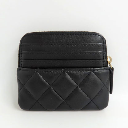 Chanel Classic Zip Coin Purse Ap2061 Black Lambskin Gdhardware