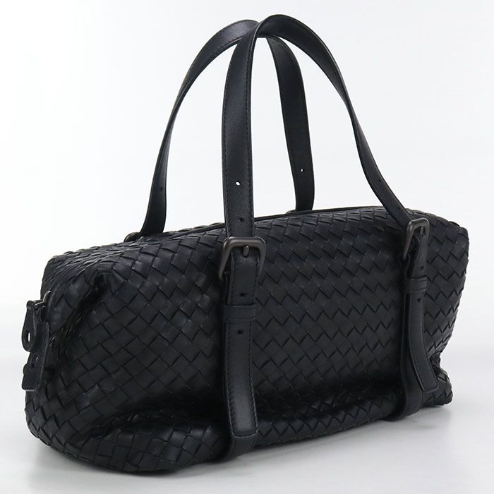 Bottega Veneta Intrecciato Mini Boston Leather Women