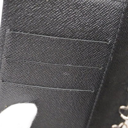 Louis Vuitton Notebook Cabas - Epi Agenda PM R20052 Noir Black Men Women Unisex