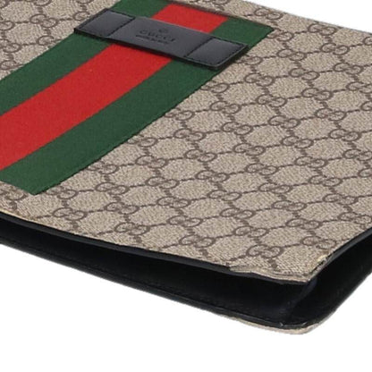 Gucci 433665 GG Supreme Sherry Line Clutch Bag Men's