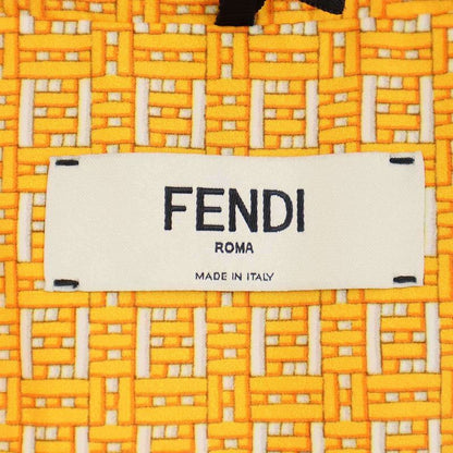 Fendi Ff Nylon Shirt Jacket 12cpc-20-2345 Yellow 38