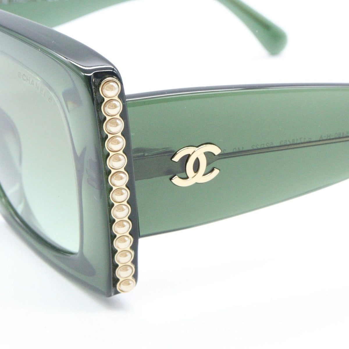 Chanel Sunglasses S3 Green — view 5
