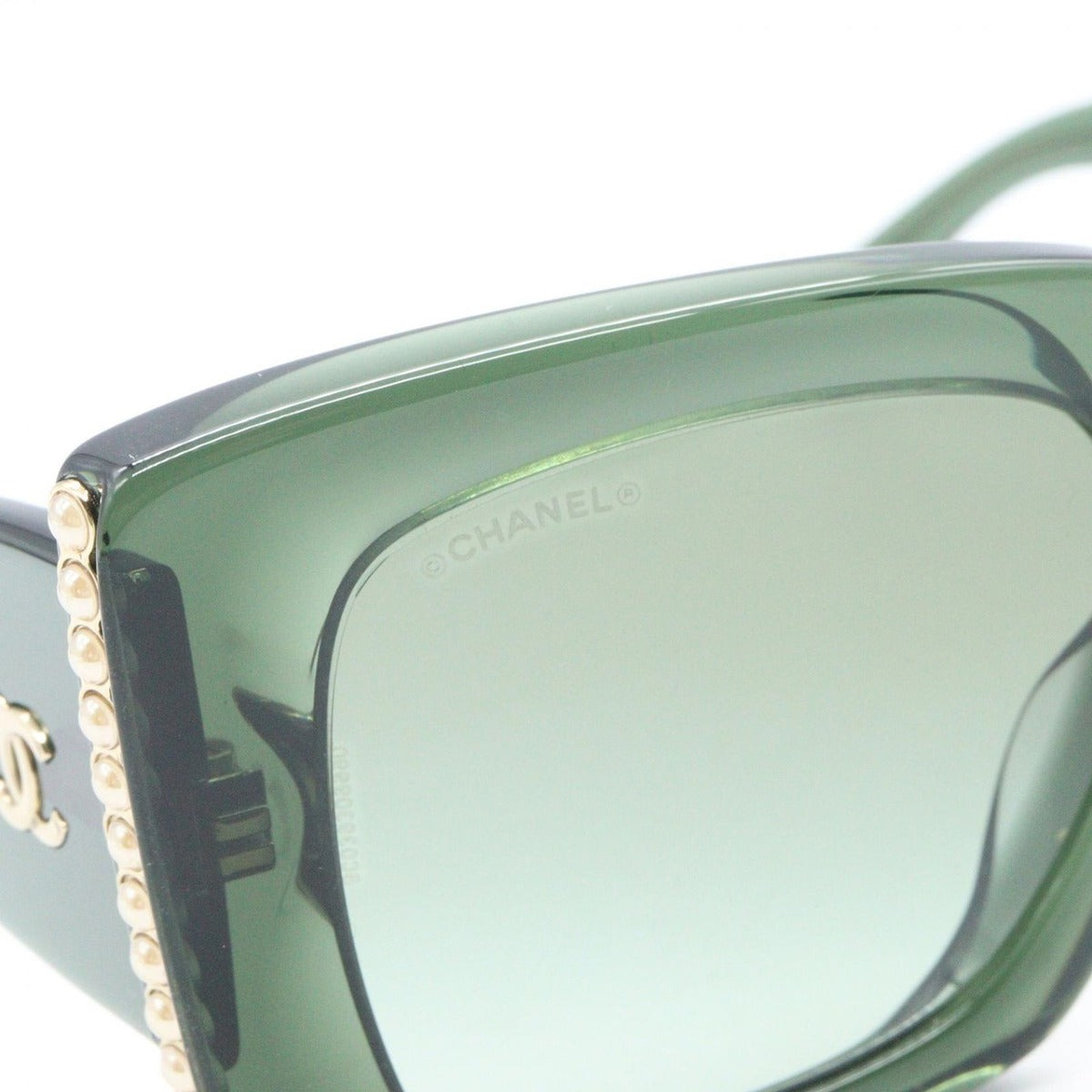 Chanel Sunglasses S3 Green — view 7