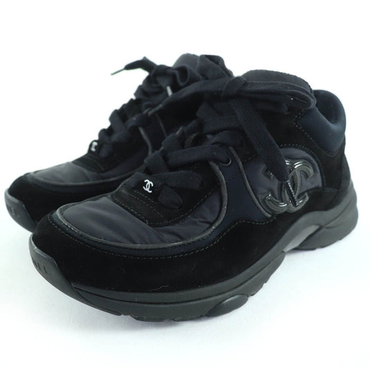 Chanel Suede Leather Low Cut