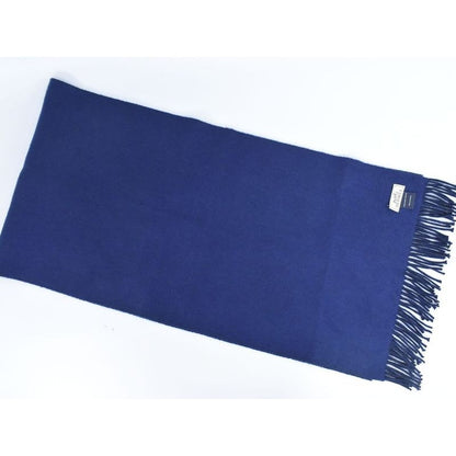 Hermes Cashmere Scarf Navy Clothing Accessories — view 6