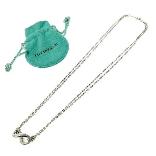 Tiffany & Co Silver Infinity Necklace 7.5 g 925 Engraved