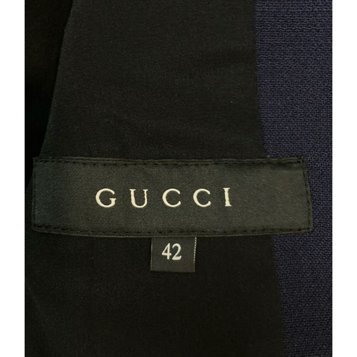 Gucci Pea Coat Chesterfield Double Breasted Big Collar Metal Buttons Middle — view 3
