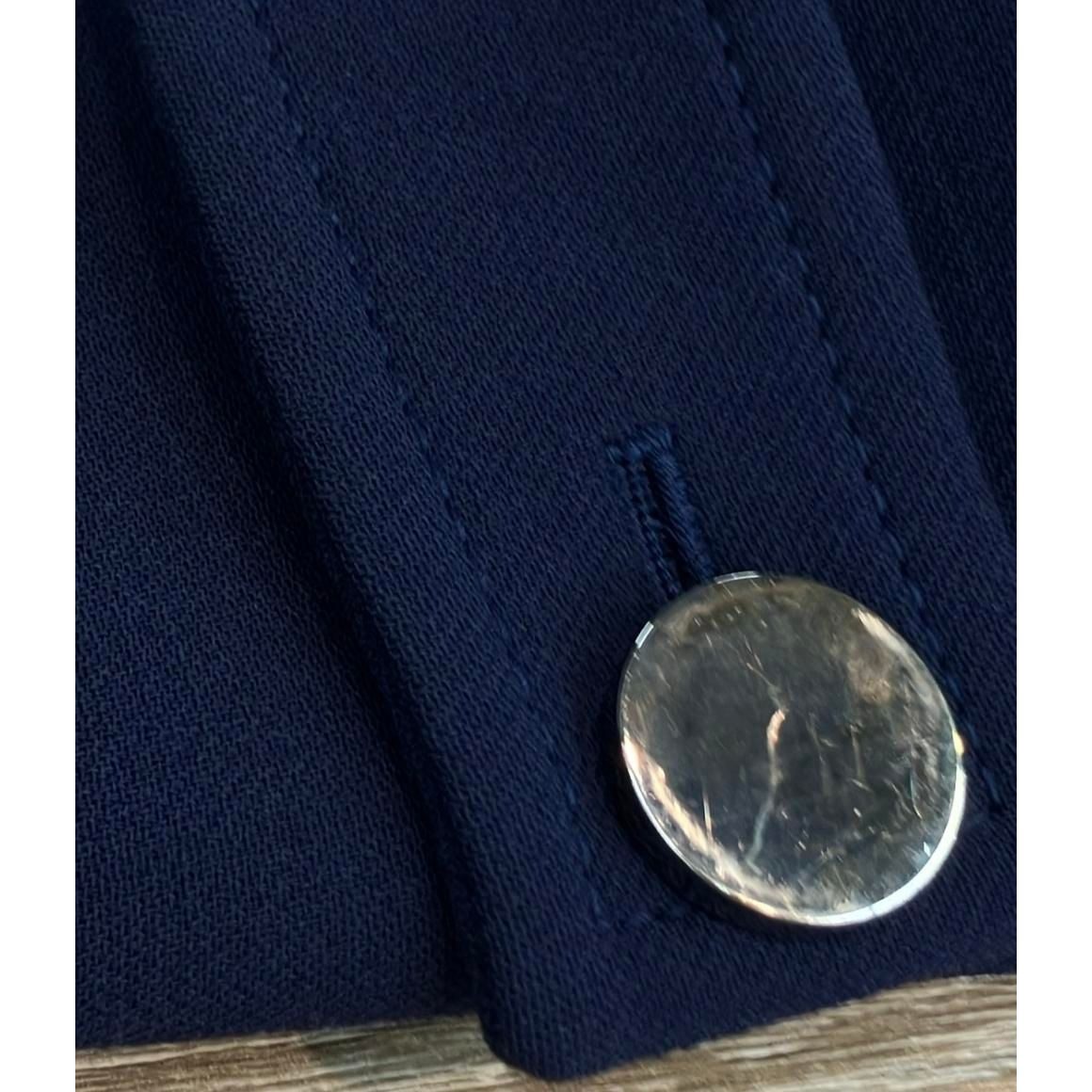 Gucci Pea Coat Chesterfield Double Breasted Big Collar Metal Buttons Middle — view 5