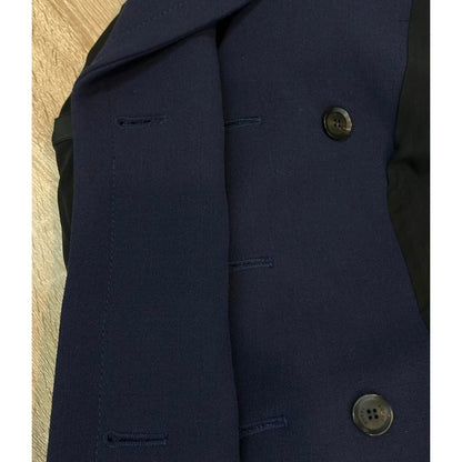 Gucci Pea Coat Chesterfield Double Breasted Big Collar Metal Buttons Middle — view 8