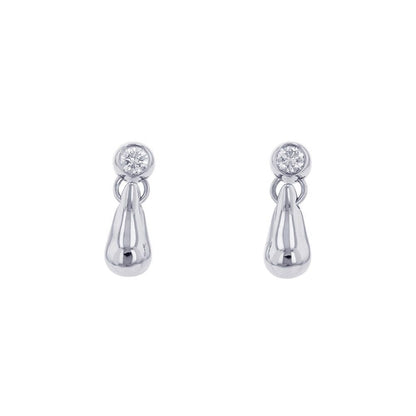 Tiffany & Co. Earrings Elsa Peretti Teardrop Diamond