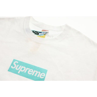 Tiffany & Co Supreme 21 AW Box Logo Tee White M T-Shirt — view 3