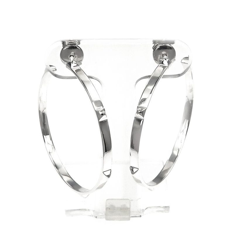 Hermes Earrings Cour De H Pair AG 925 Silver Accessories Others