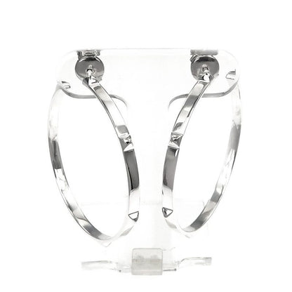 Hermes Earrings Cour De H Pair AG 925 Silver Accessories Others