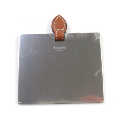 Celine 4m5032czj Cosmetic Lipstick Pouch Triomphe Canvas Leather Cosmetic Pouch