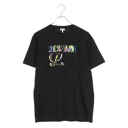 Loewe Anagram Oversize T-Shirt XS Black Multi