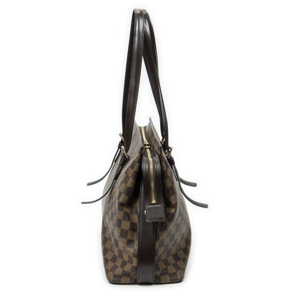 Louis Vuitton Chelsea Brown Damier Ebene Shoulder Bag — view 3