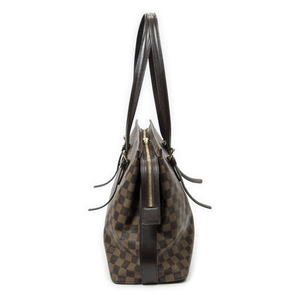 Louis Vuitton Chelsea Brown Damier Ebene Shoulder Bag — view 4