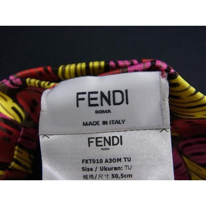 Fendi 100% Silk Allover Headband Hair Accessory Multicolor — view 5
