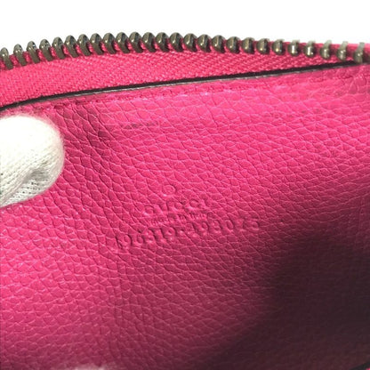 Gucci Coin Case Logo 496319 Leather Pink