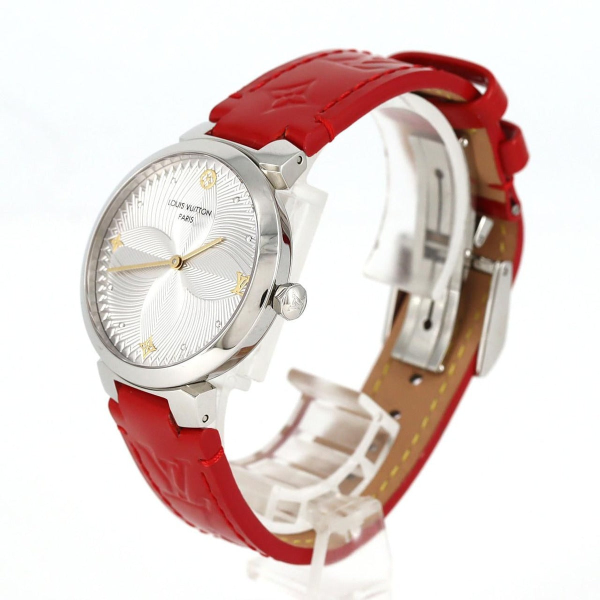 Louis Vuitton Tambour Slim Qa015 SS Quartz — view 2