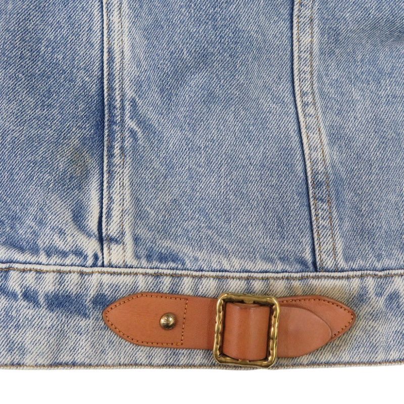 Louis Vuitton 19SS Double Front Virgil Abloh Hga73wlvp Cotton/leather Blue Size