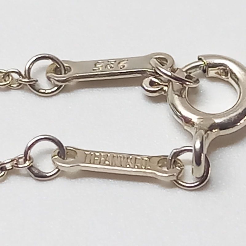 Tiffany & Co Open Heart Necklace 22mm (0.87in) 925 Silver Tiffany & Co