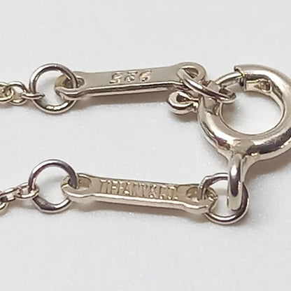 Tiffany & Co Open Heart Necklace 22mm (0.87in) 925 Silver Tiffany & Co