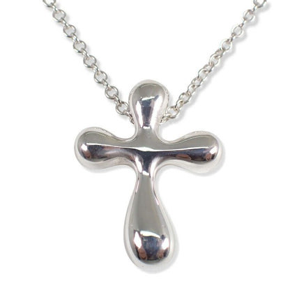 Tiffany & Co. 925 Small Cross Pendant Necklace