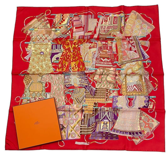 Hermes Scarf Carre 90 Voyage En Etoffes A Journey Through The World's Fabrics