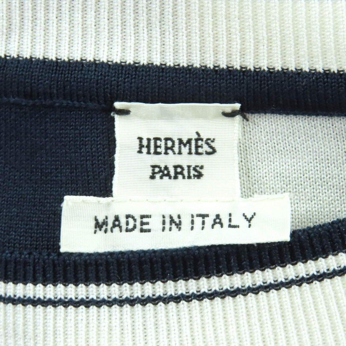 Hermes Brides de Gala Regular Silk Blend Blue Noir Black — view 6