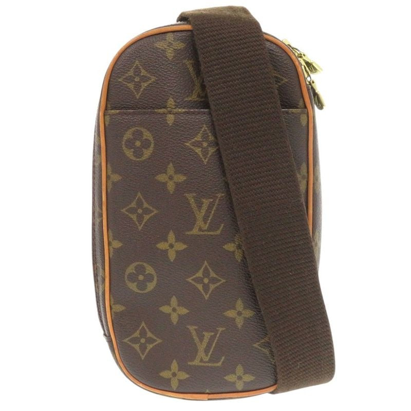 Louis Vuitton Pochette Gange Monogram Brown Body Bag 0574