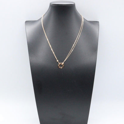 Cartier Necklace Love Circle Pink Sapphire — view 6