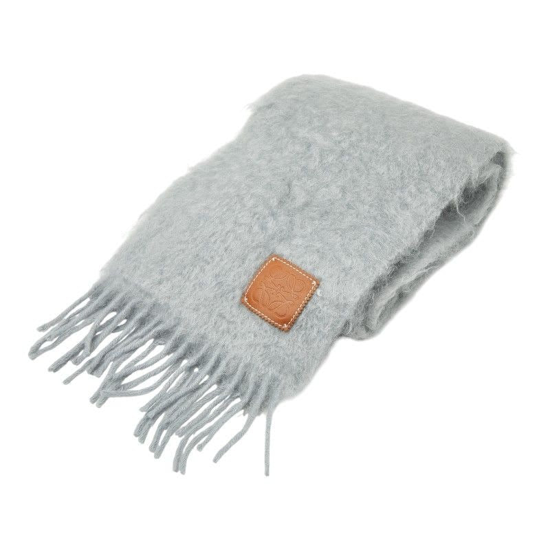 Loewe Anagram Gray Wool Nylon Mohair